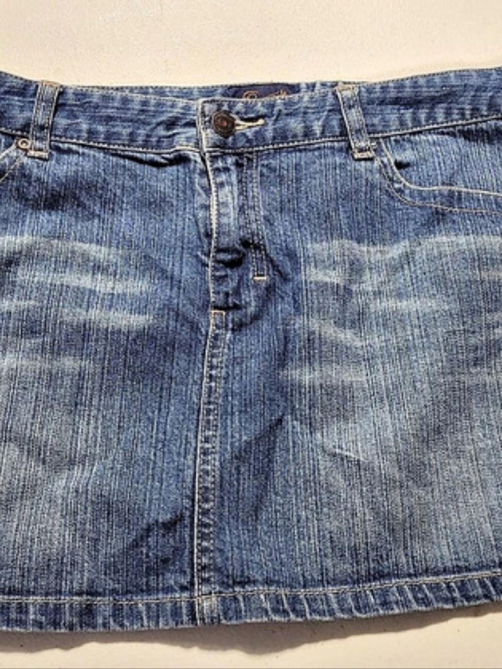Aeropostale Denim Mini Skirt Blue Size 11/12
